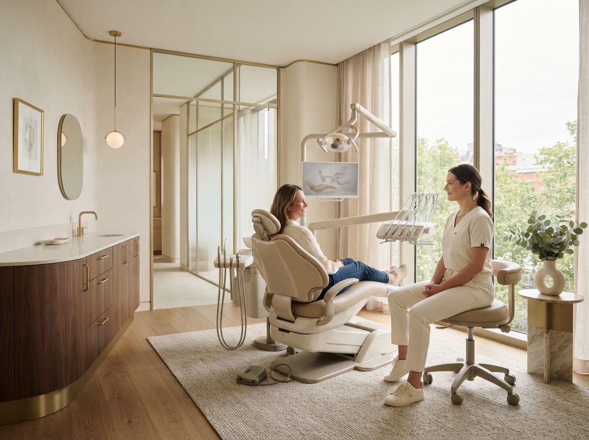 Radiance Dentistry clinic interior in Al Khoudh