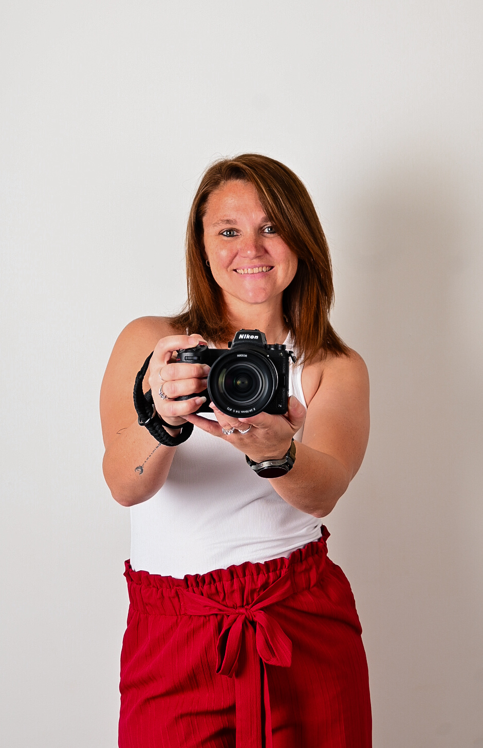 Krystle with camera — One Love Photography, LLC