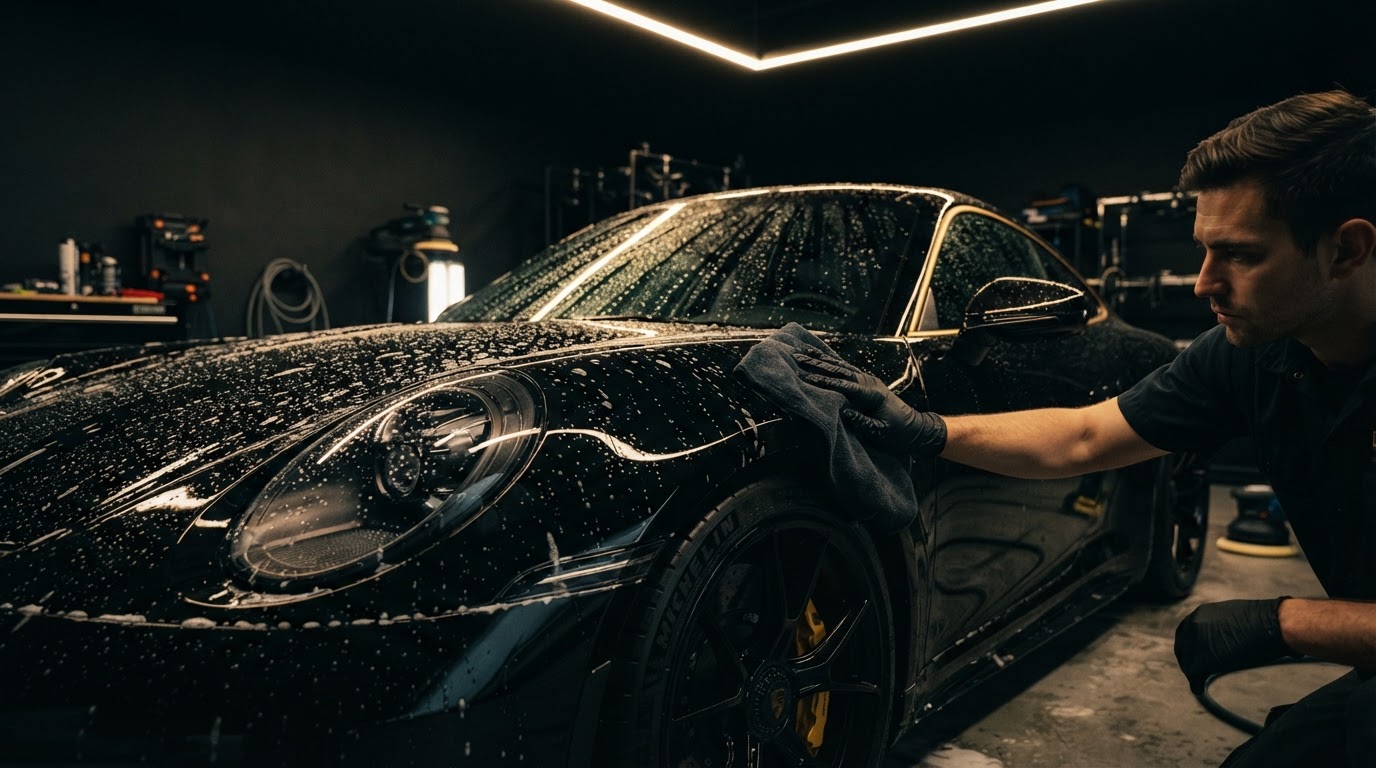 Luxury car detailing in NYC