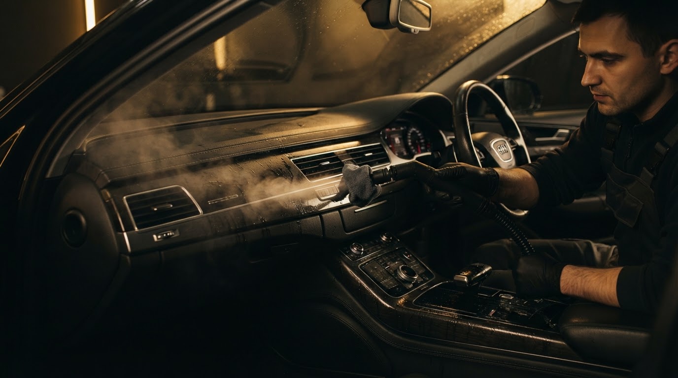 Car Interior Steam Cleaning NYC