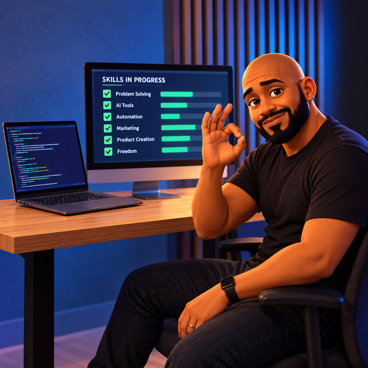 Skills in progress - Not just another prompt class