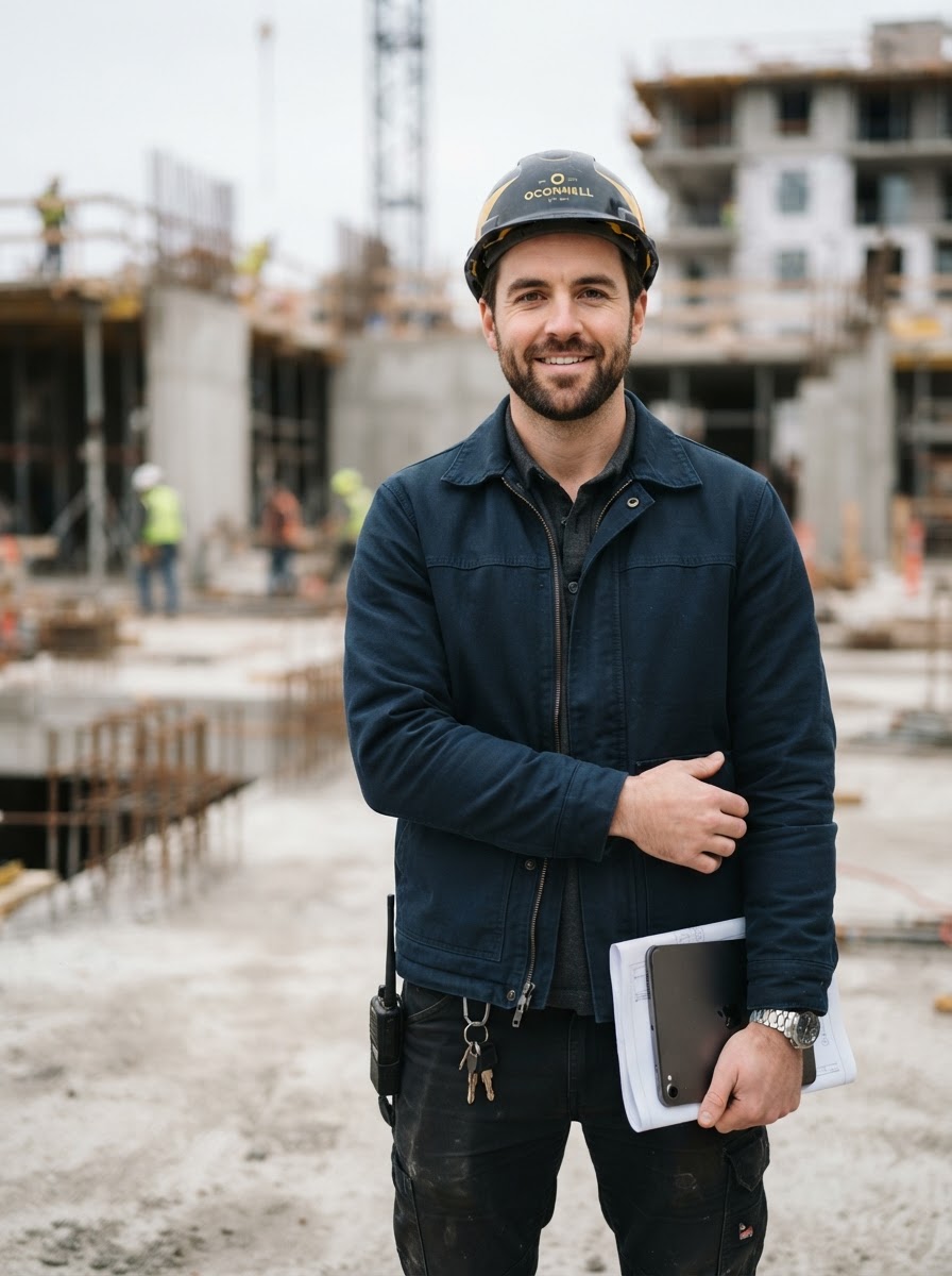 Sam, founder of OSPREY Concrete