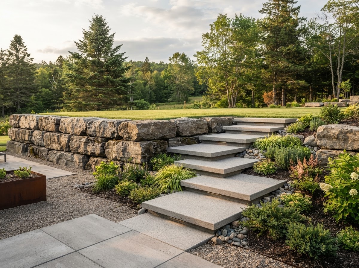 Retaining & Armour-Stone Walls