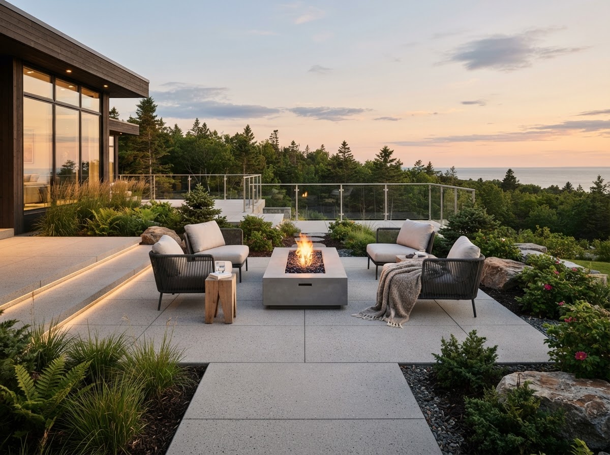Brushed Finish Patio