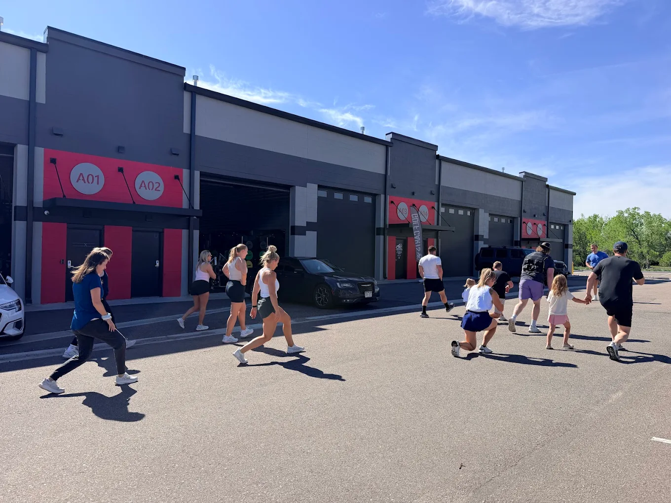 Aesthetix Gym Exterior Facility in Castle Rock