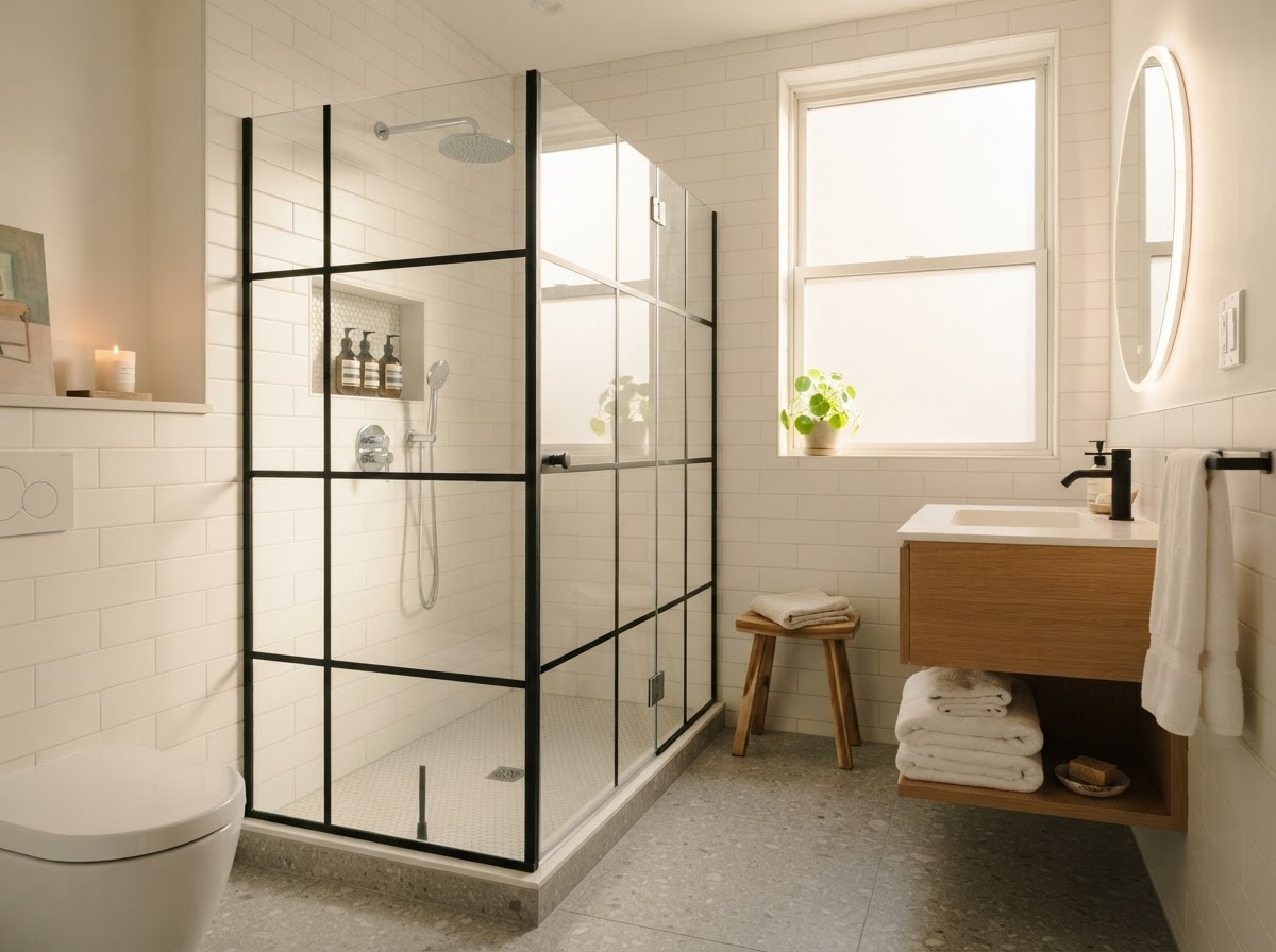 Baño completo con agua caliente