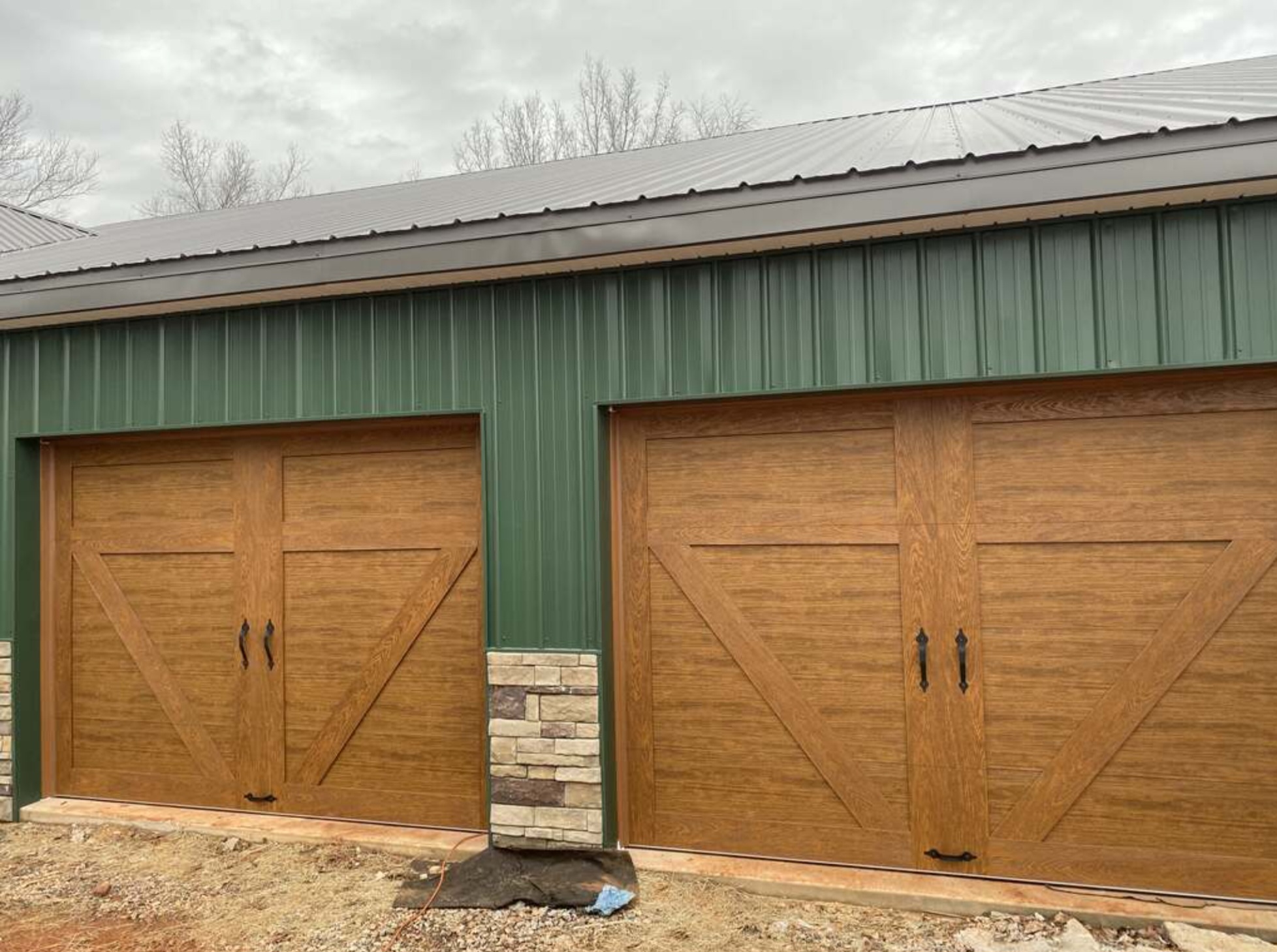 Completed All Access Garage Doors residential installation project