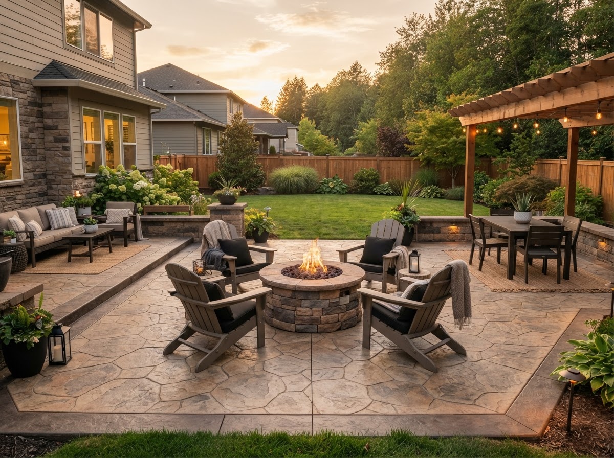 Concrete Patios project photo 2