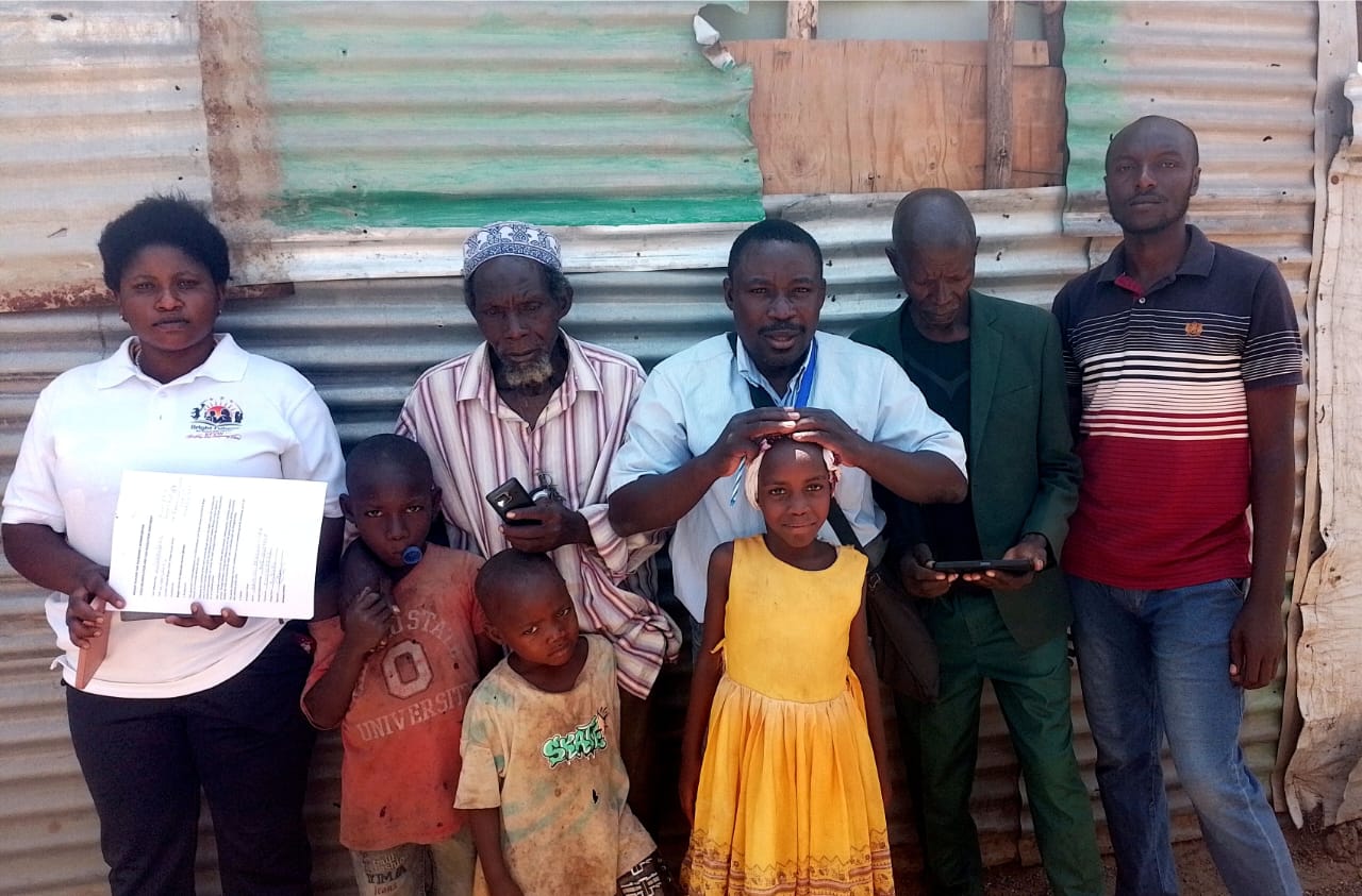 Restoring Families and Child Protection - Rehema Fredaus reunited with her father and brothers