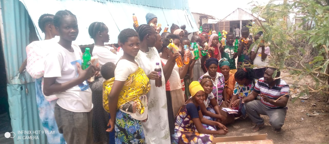 Hope in Bloom - Community outreach and support session in Kakuma