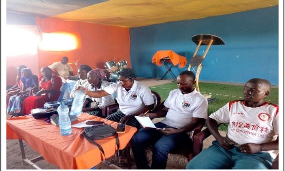 BFVW Team Facilitating VSLA Session