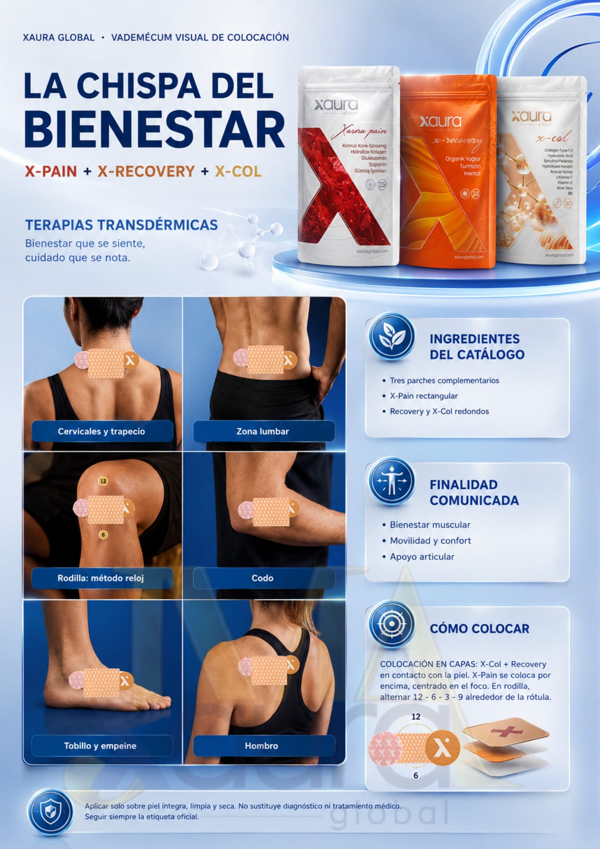 Colocación — Movilidad y recuperación (X-Pain + X-Col + Recovery)