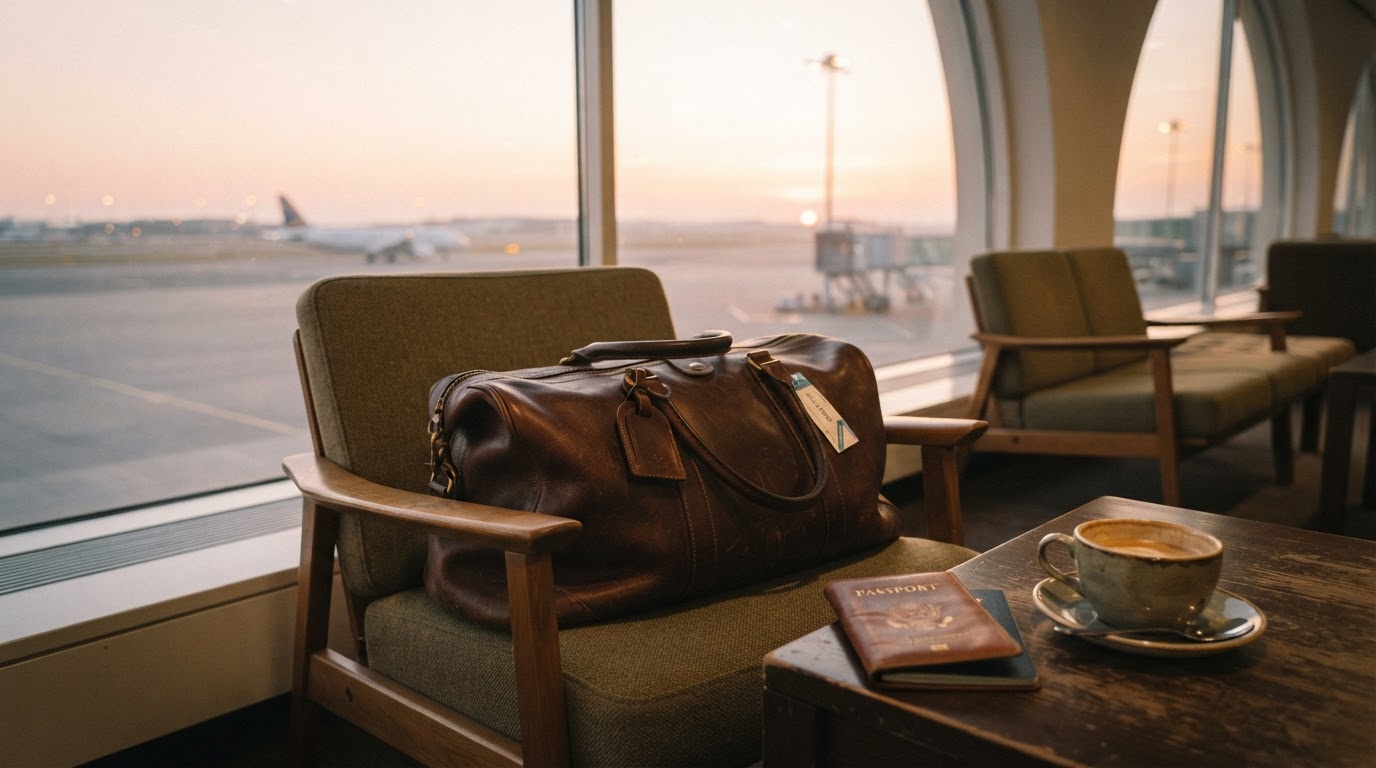 Travellers preparing for a journey with travel insurance