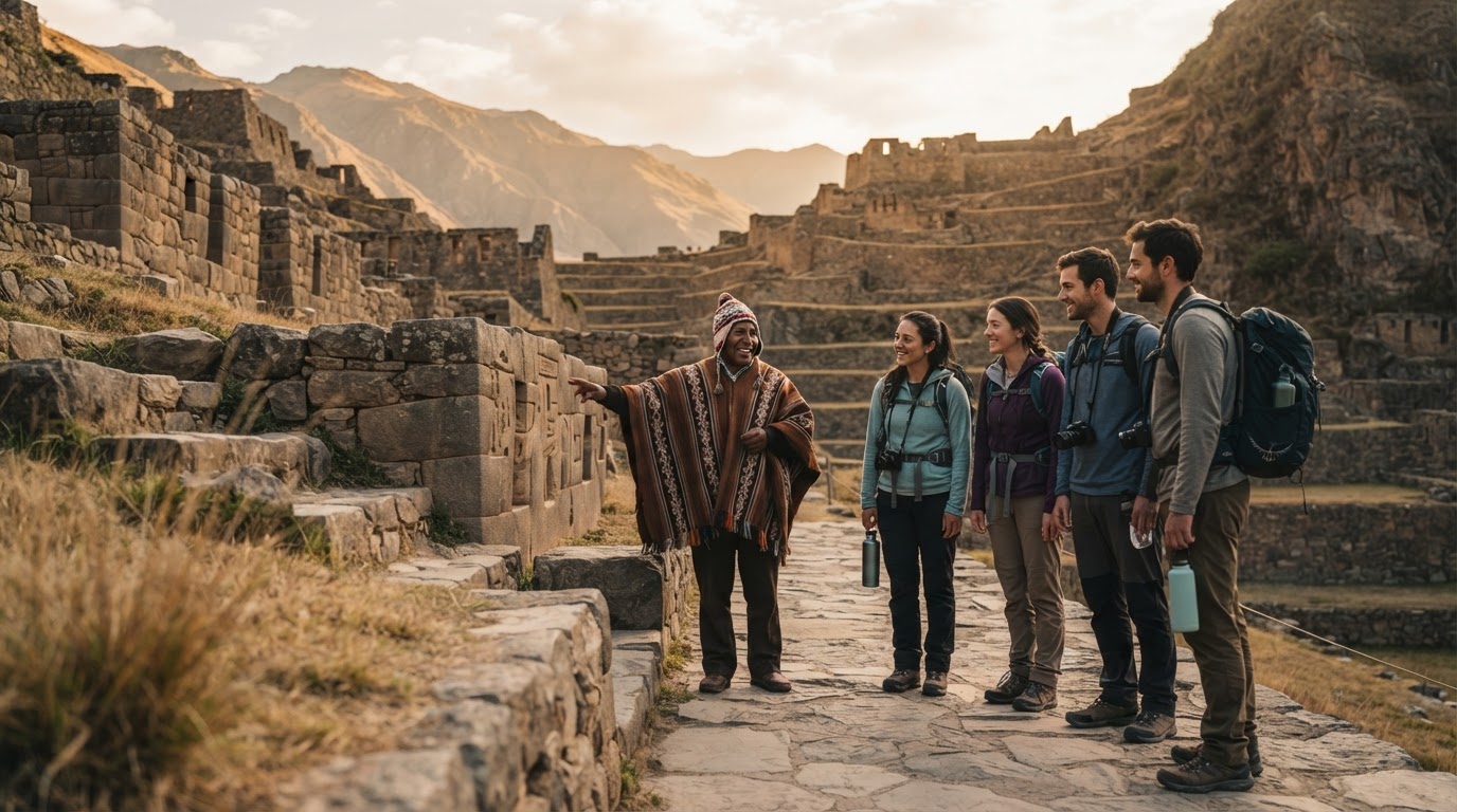 Small group tour exploring local landmarks