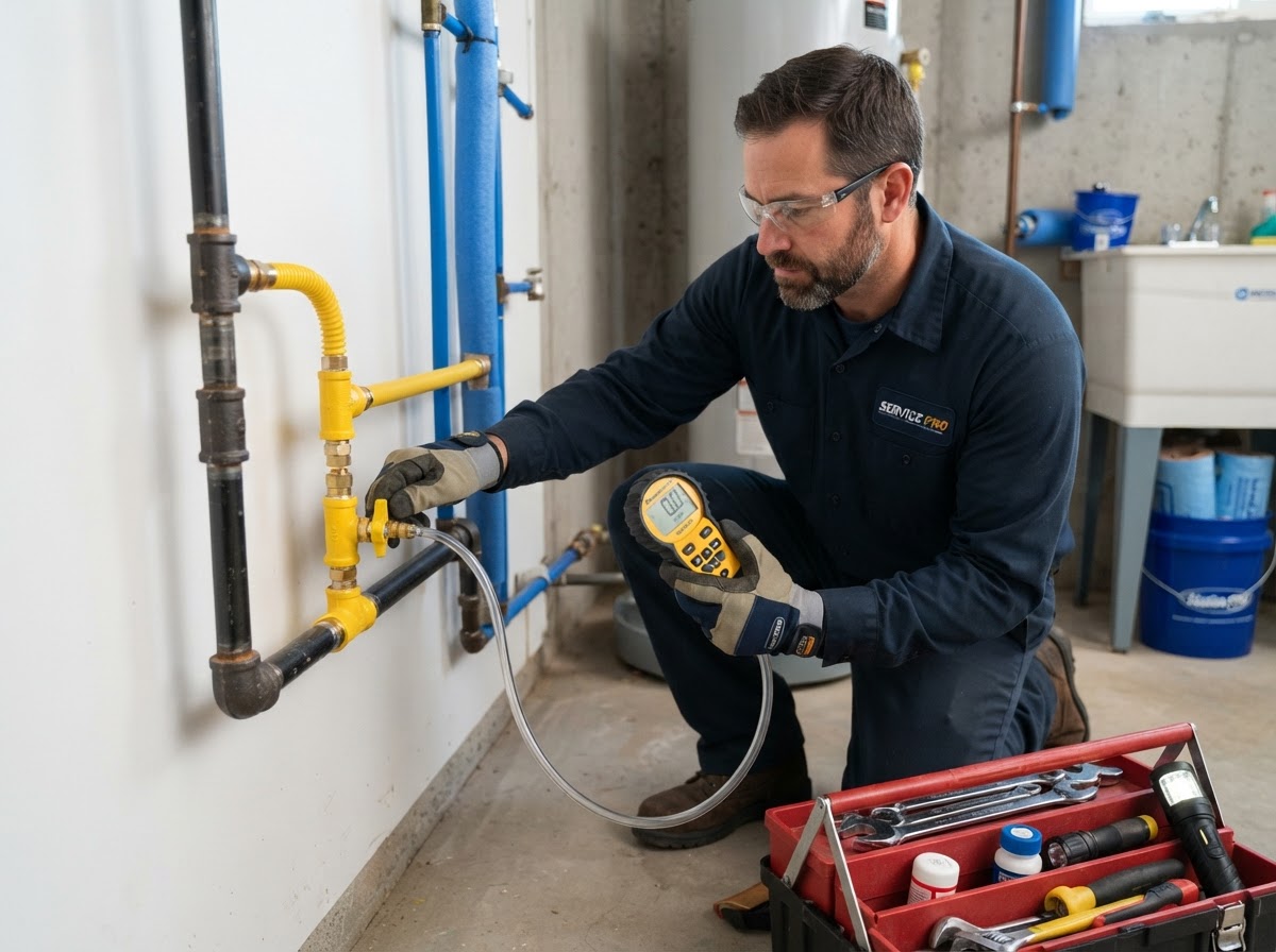 Gas Line Repair