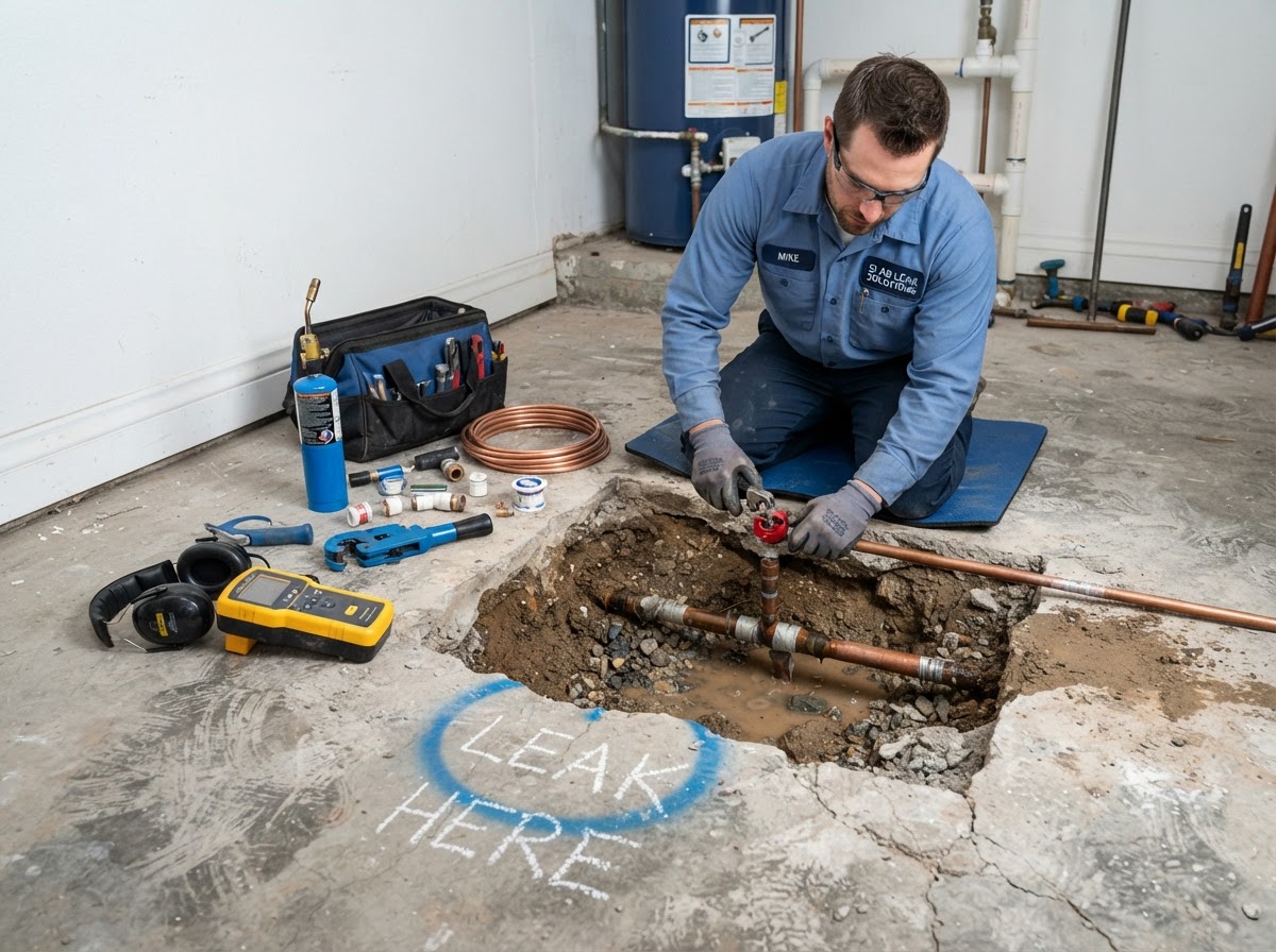 Slab Leak Repair