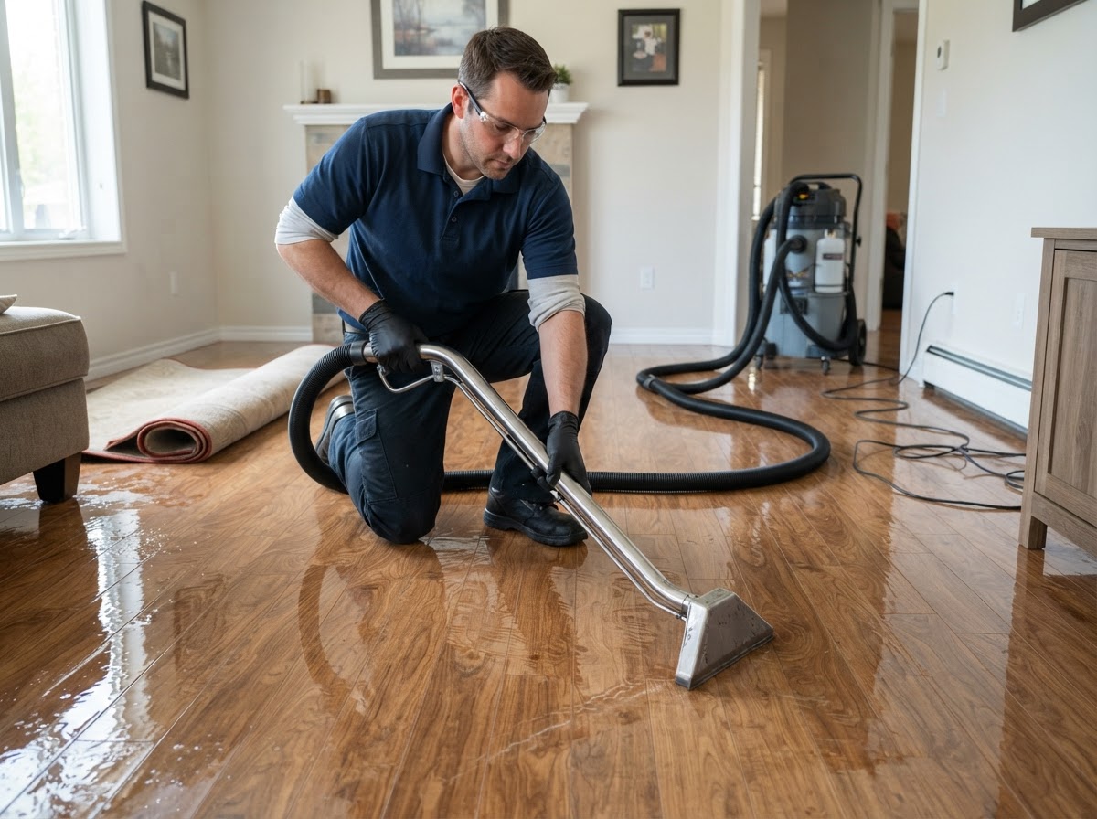 Emergency water removal and water extraction near Charlotte NC