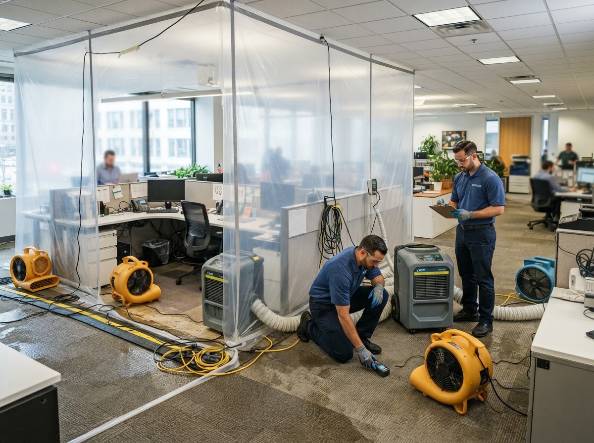 Commercial restoration services in Charlotte NC