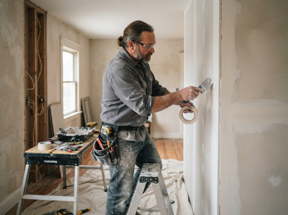 Drywall repair and drywall installation in Charlotte NC