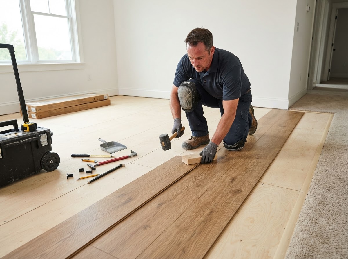 Flooring installation and flooring replacement in Charlotte NC