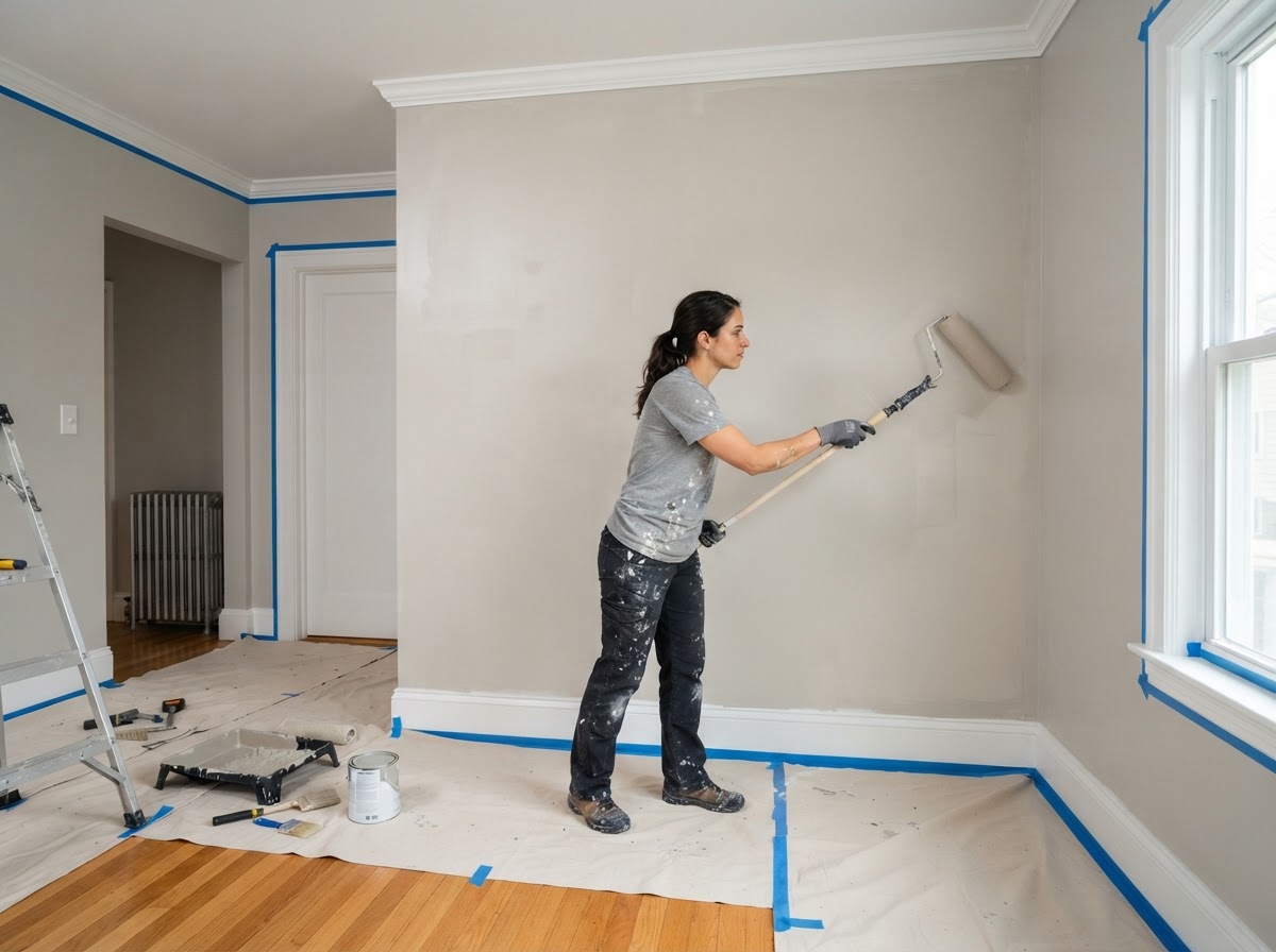 Interior and exterior painting services near Charlotte NC