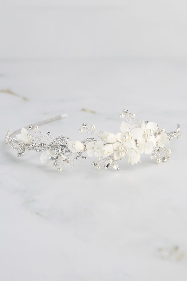 Crystal & Blossom Circlet