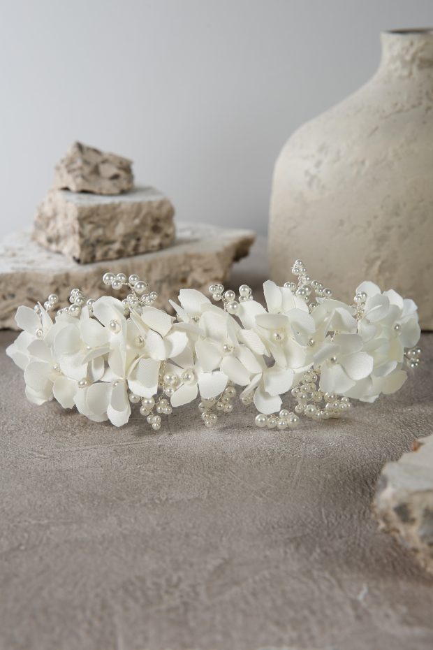 Porcelain Floral Petal Headband