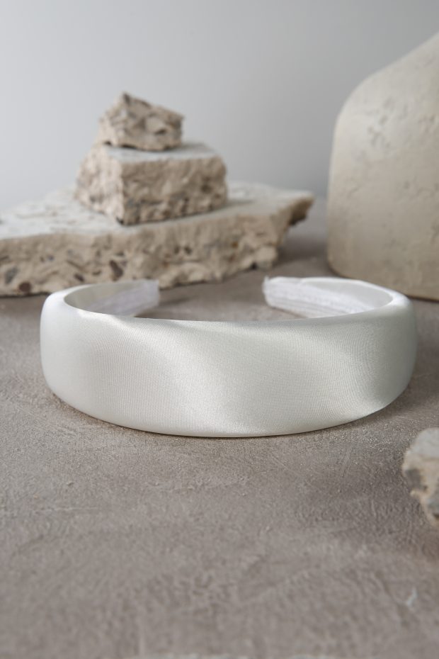 Padded Bridal Satin Headband