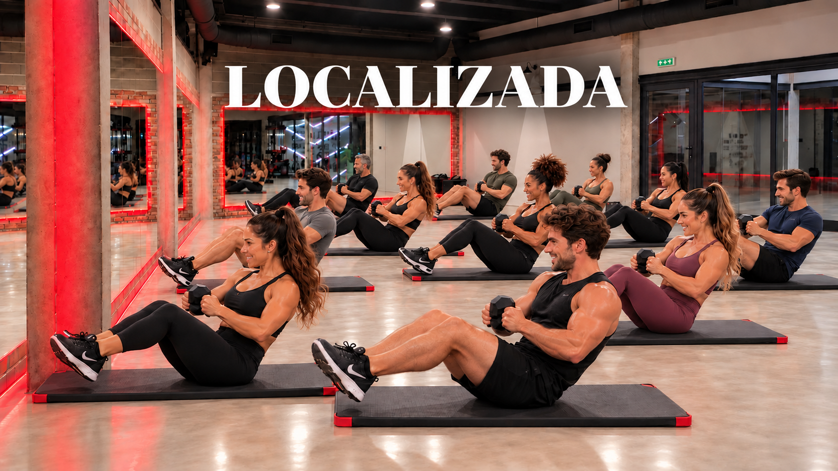 Aula de Localizada no Ginásio VilaFit
