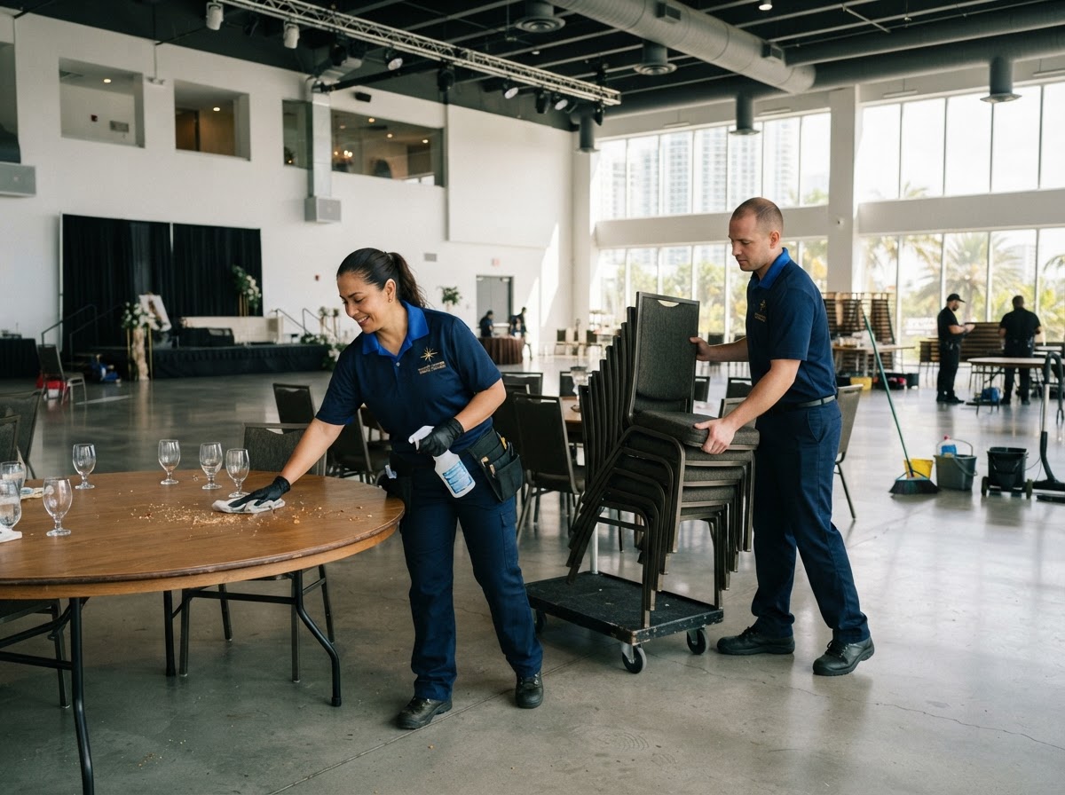 Special Event Cleaning by Sparkly Group Services