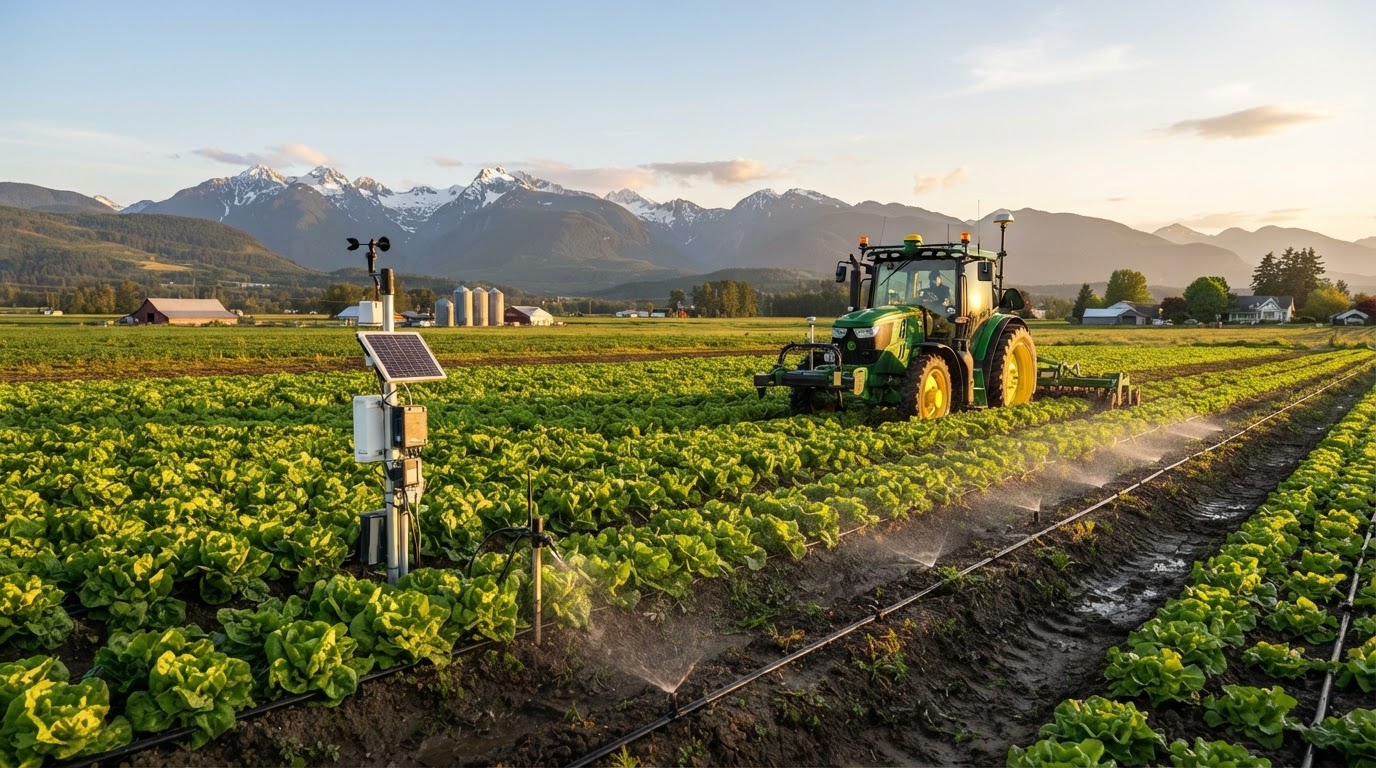 Smart Farming & Farmland Value: How AgTech Is Reshaping What BC Farmland Is Worth — BC farmland and agricultural real estate