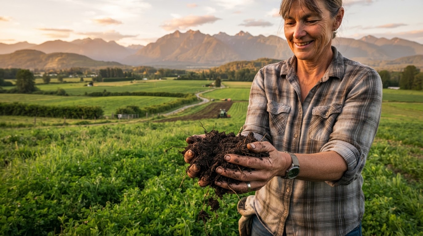 Carbon Credits & Regenerative Agriculture: Can Soil Health Add Revenue to a BC Farm? — BC farmland and agricultural real estate