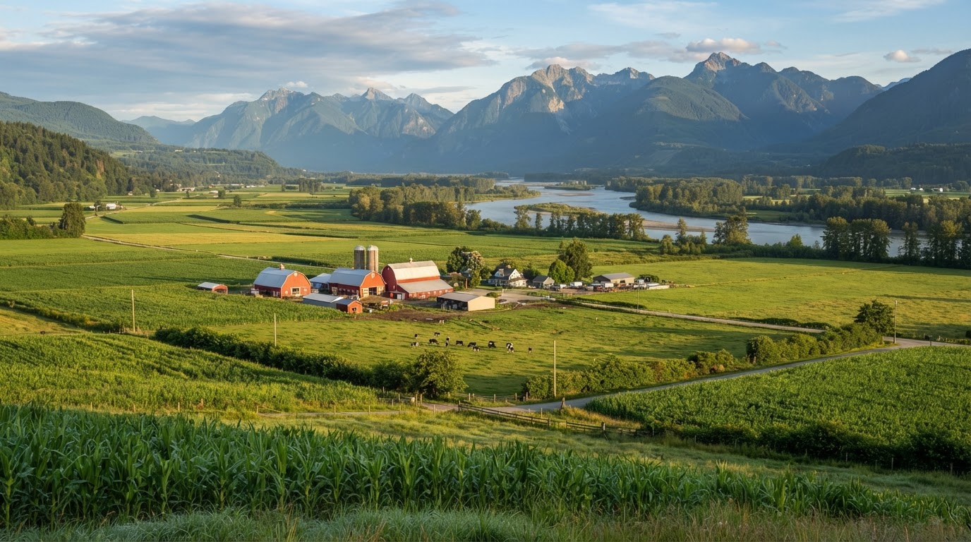 Dairy, poultry, corn silage, berries and vegetables. in Chilliwack, Fraser Valley, British Columbia