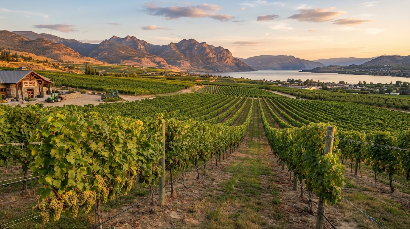 Vineyard Valuation: What Drives the Value of a BC Winery Property — BC farmland and agricultural real estate