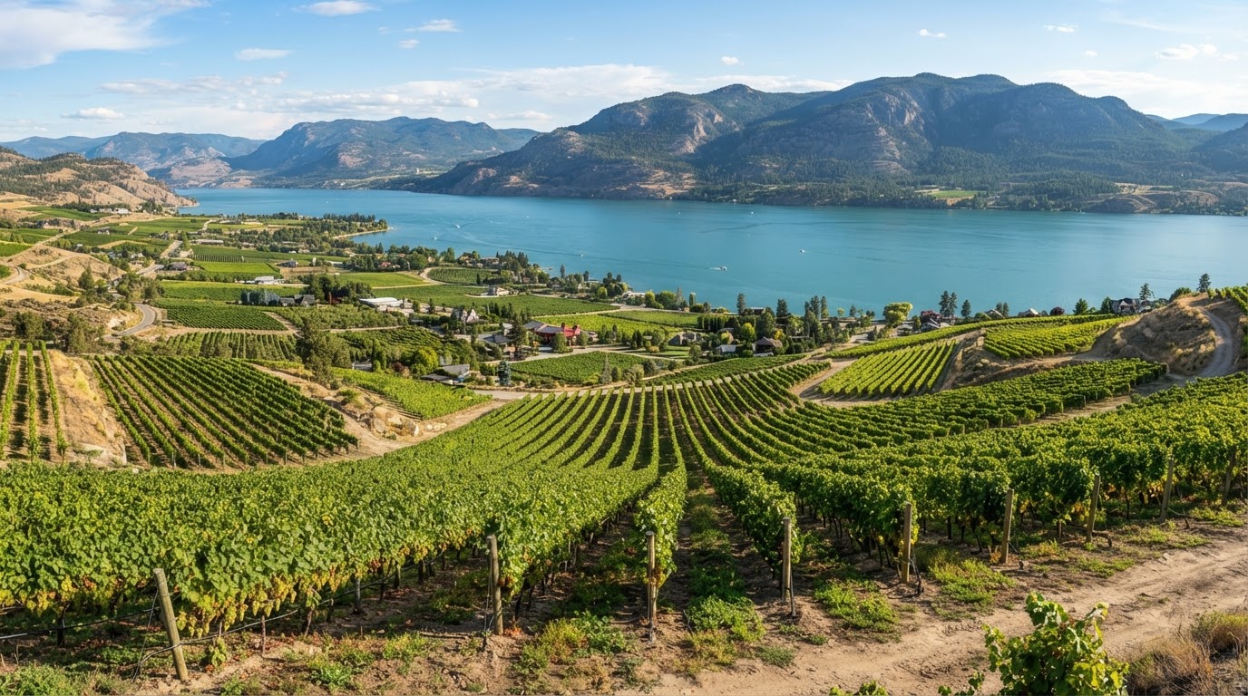 Premium vineyards, wineries and lakeside lifestyle acreages. in Naramata, Okanagan, British Columbia