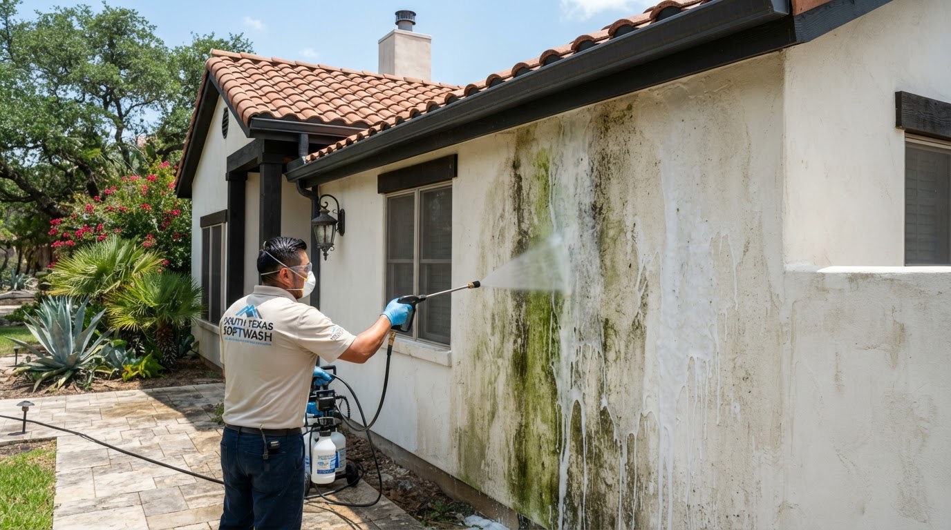 Pressure Washing in Harlingen, TX: Costs, Soft Washing Stucco & RGV Exterior Cleaning FAQ
