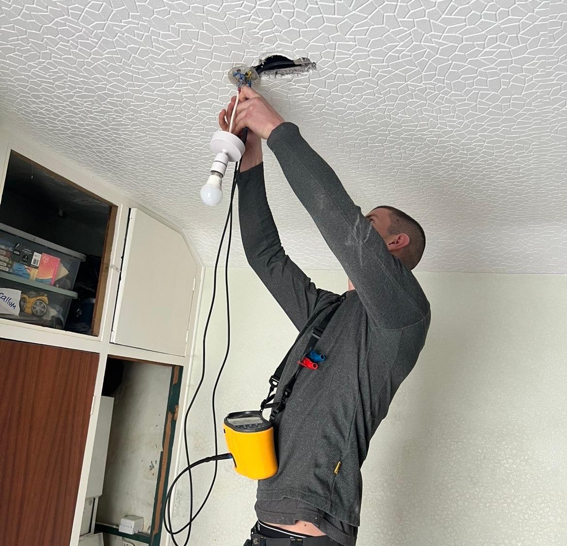 Ceiling lighting wiring installation and inspection Cardiff