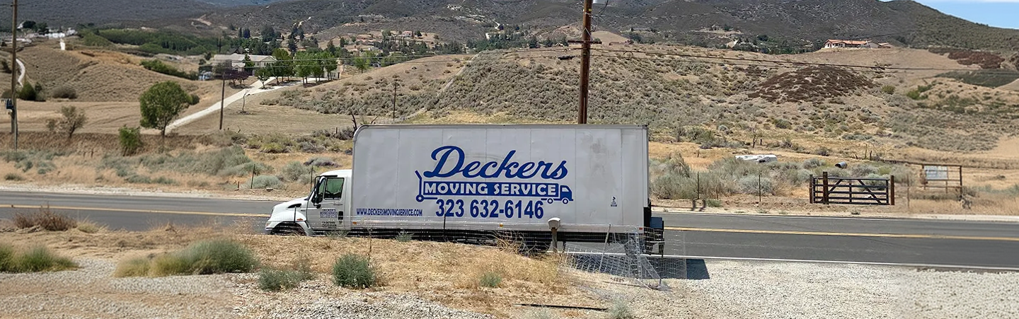 Decker's Moving Service Highway Transport Truck