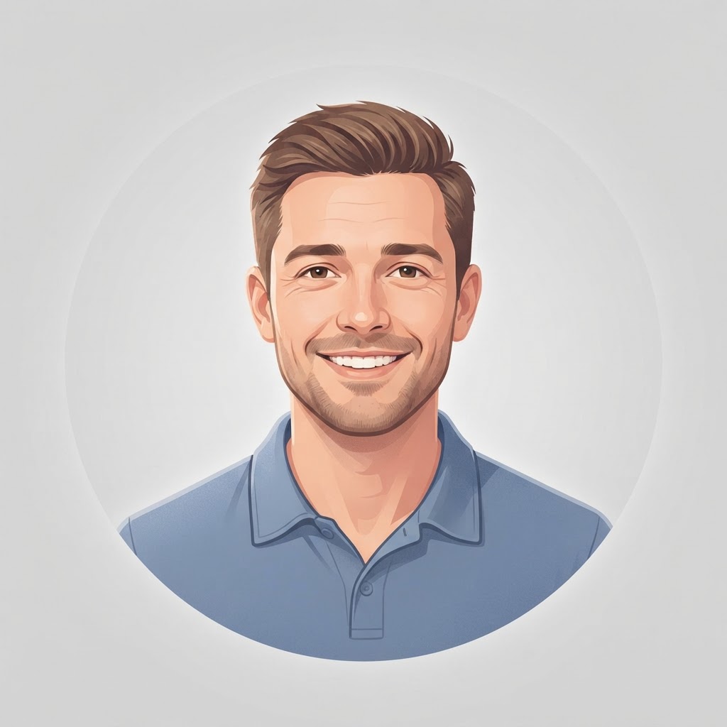 Illustrative demo portrait representing Jordan M.