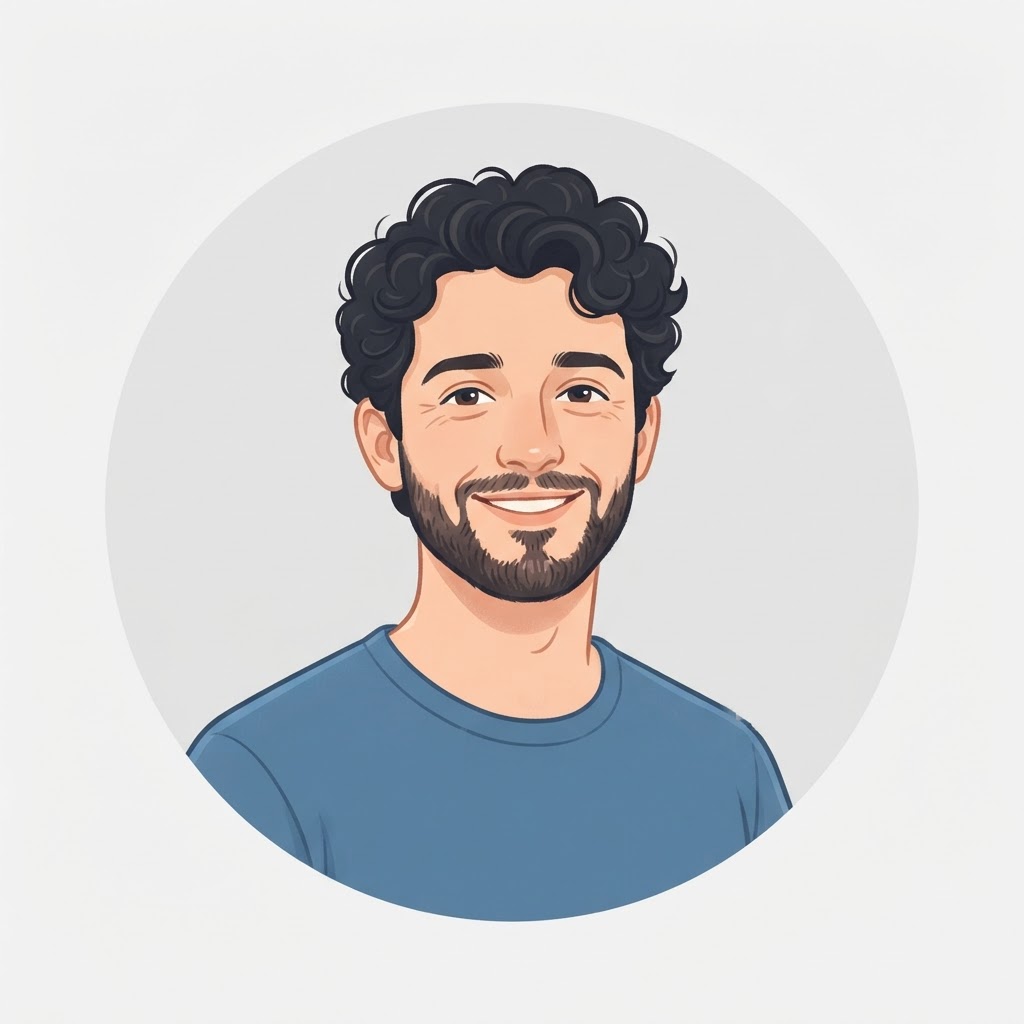 Illustrative demo portrait representing Sam P.