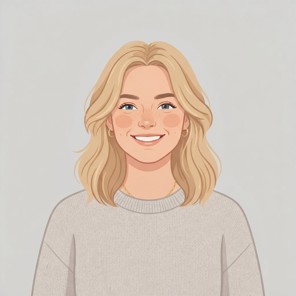 Illustrative demo portrait representing Ashley K.