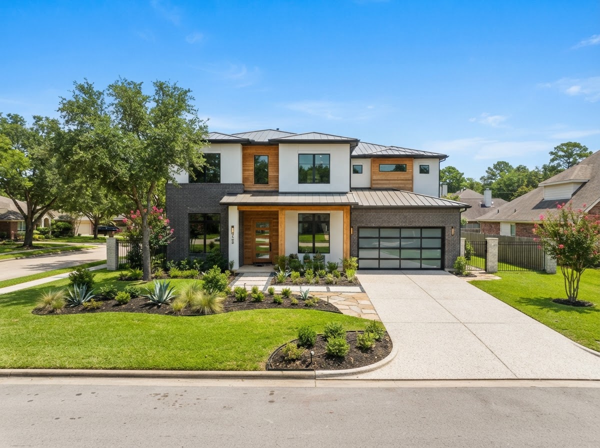 New construction home in the Houston area