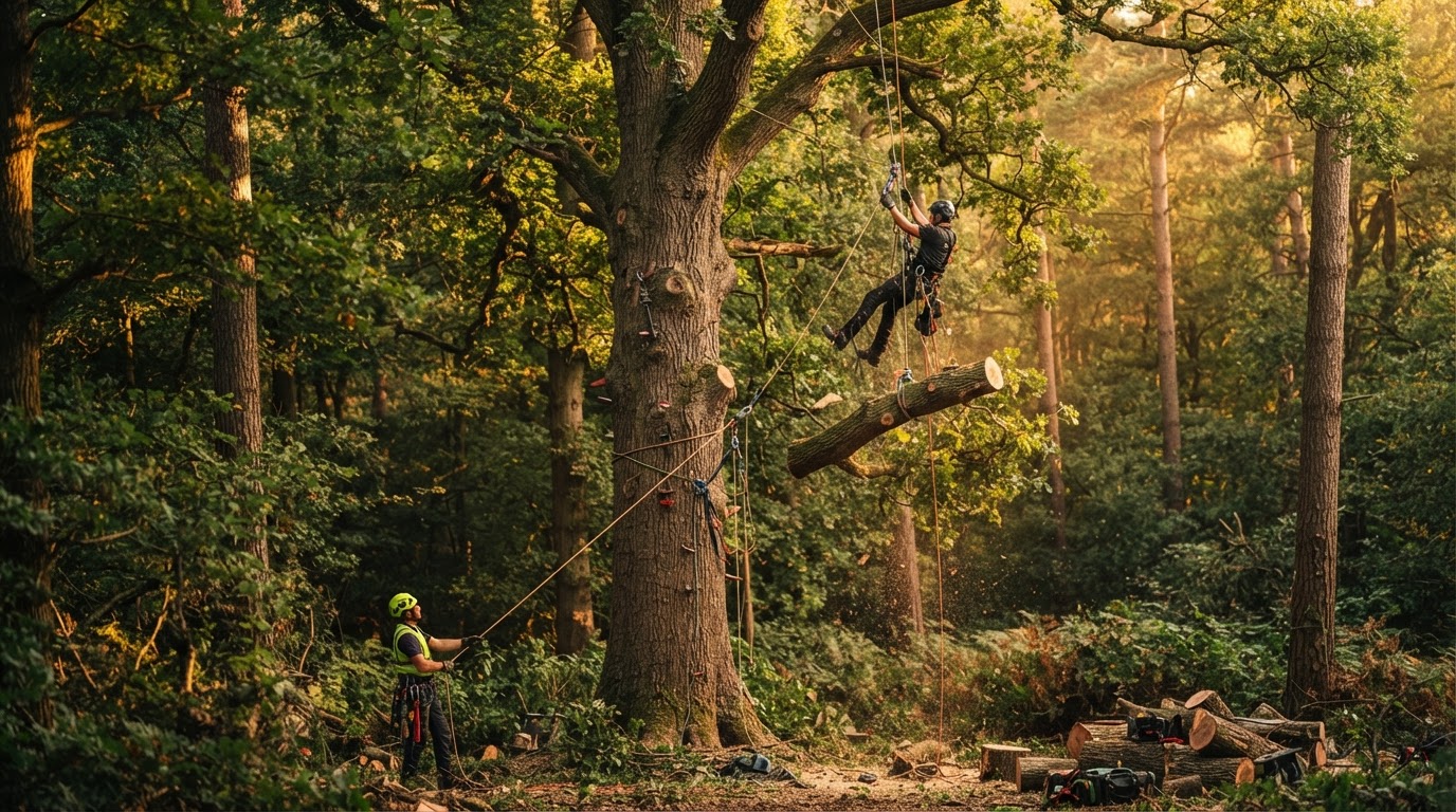 Professional tree removal in Spring, TX