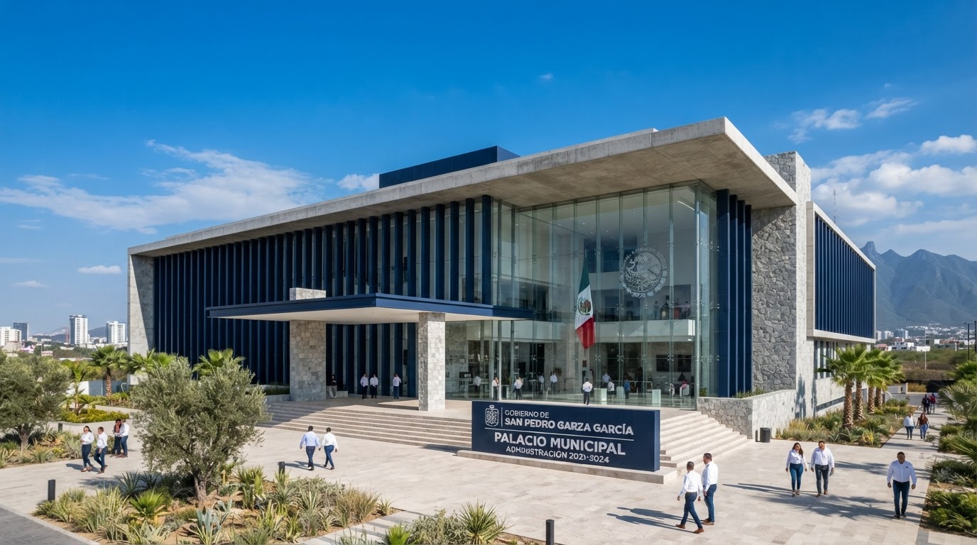 Edificio público institucional en el norte de México