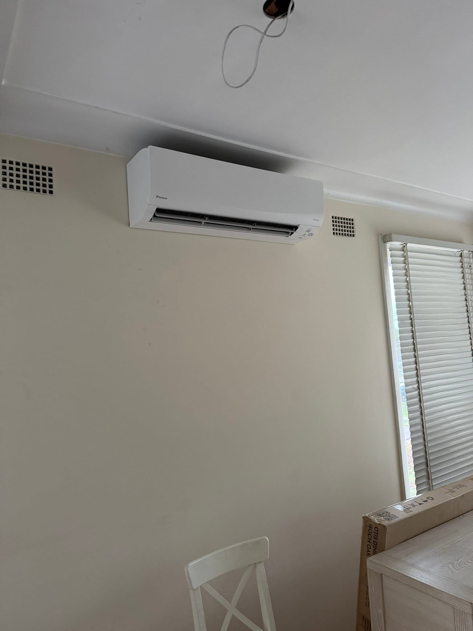 7.1kW Daikin Split System on Elevated Wall Brackets detail photo 4