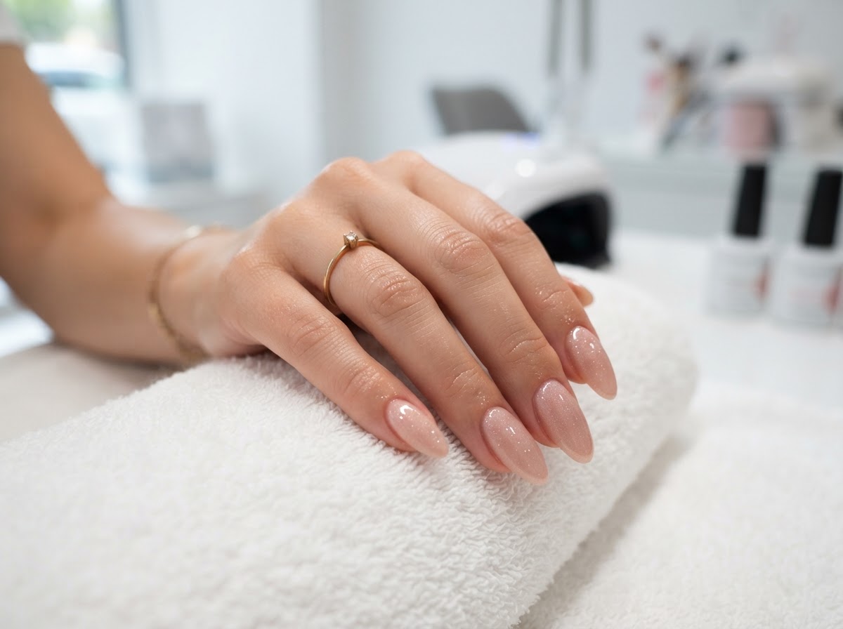 Gel Manicure after