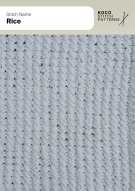 Rice Stitch