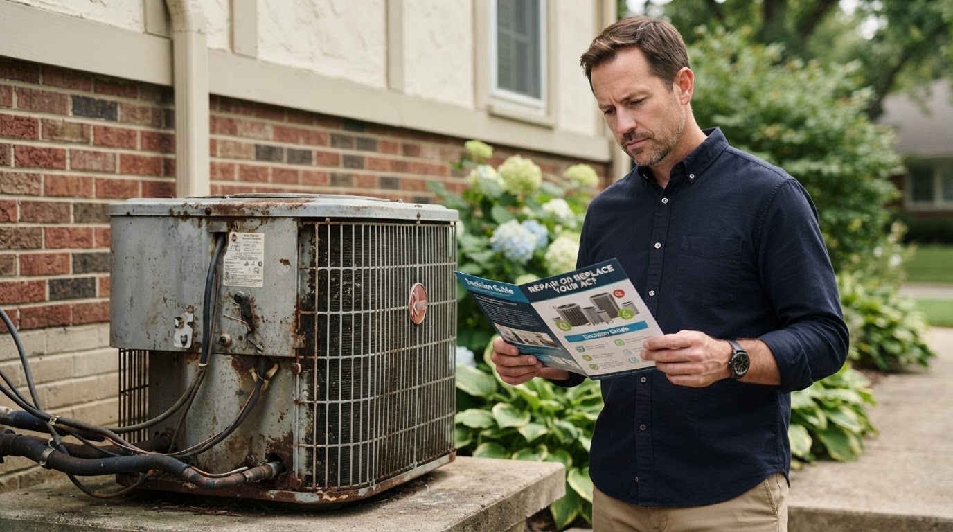 AC Repair vs. AC Replacement: How to Decide What Makes Sense