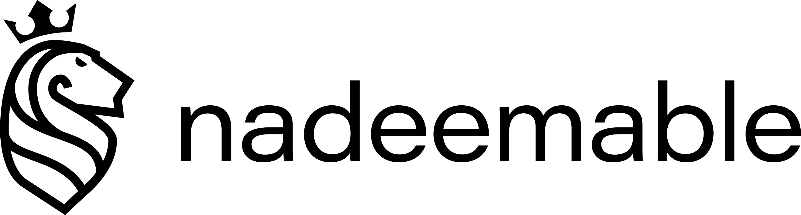 Horizontal Lockup — Obsidian Silhouette