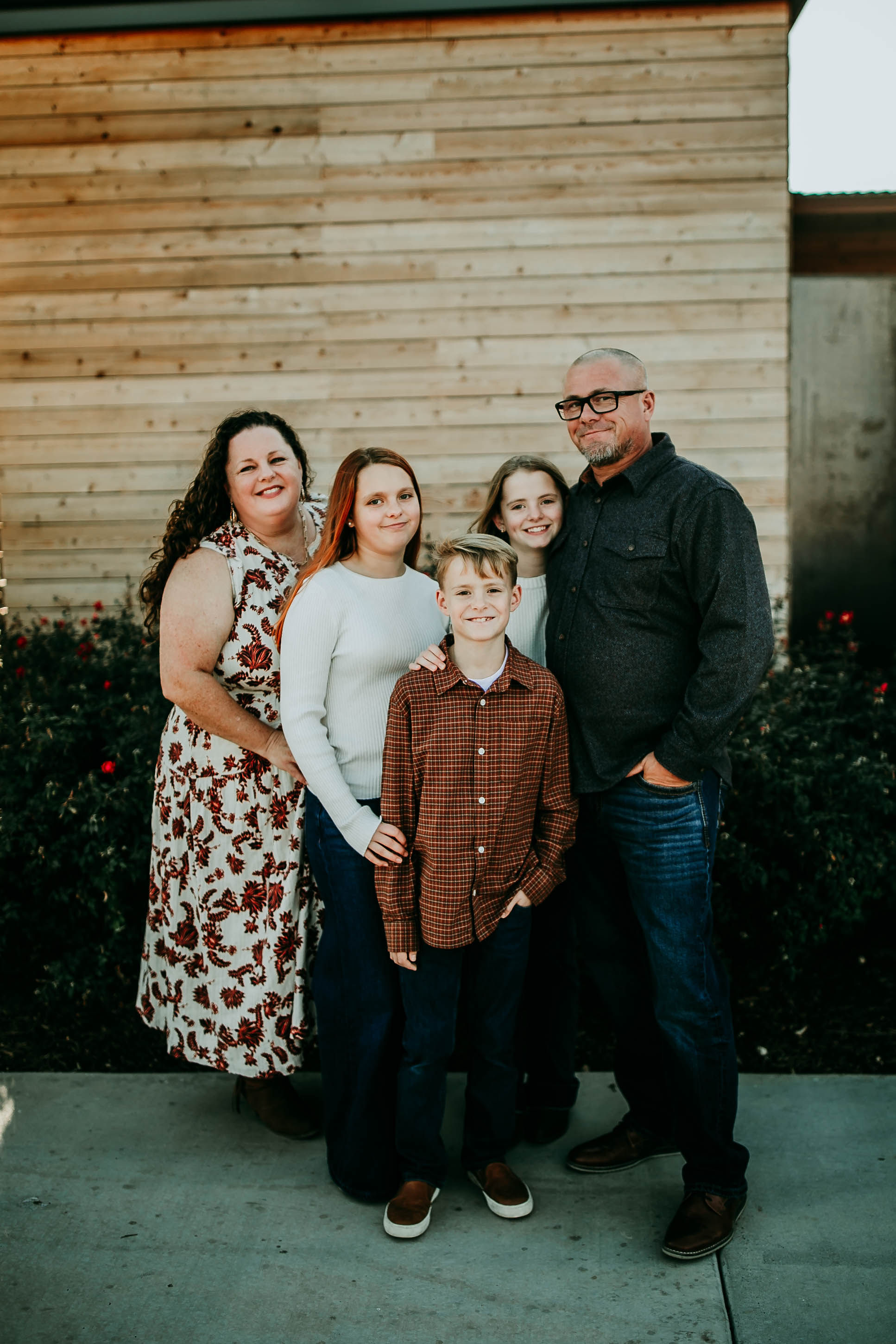 Kristin Venable and family in Midland, Texas